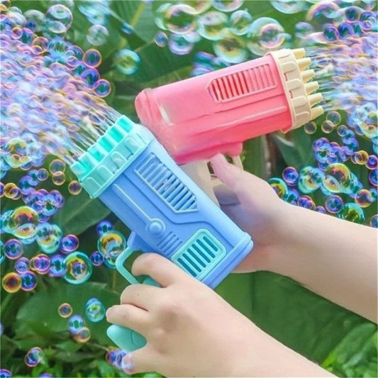 32 Hole Bubble Machine Gun, Ultimate Bubble Fun: 32 Hole Bubble Machine Gun for Non-Stop Entertainment